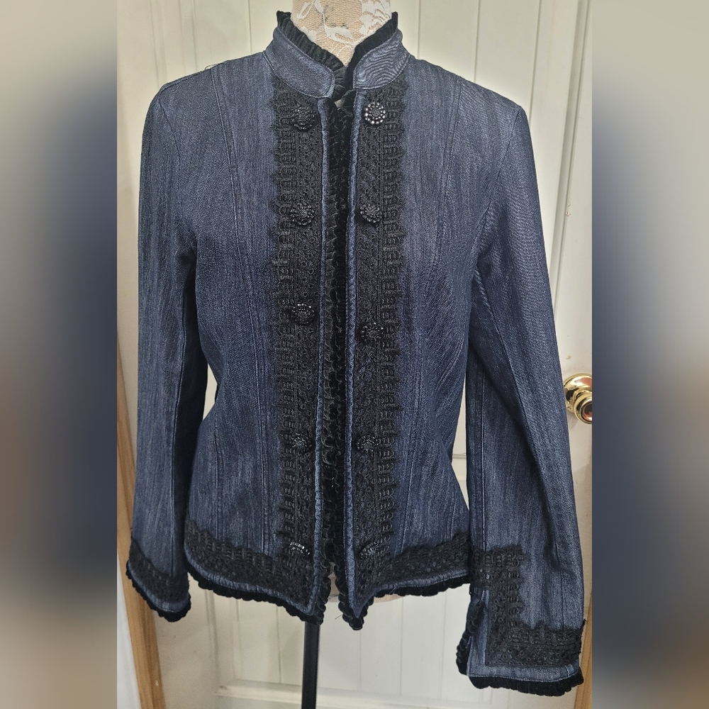 EMMA JAMES STRETCH  JEAN  JACKET